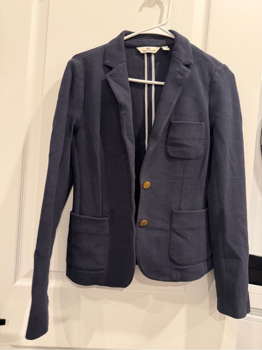 Navy Casual Vineyard Vines Blazer Jacket
